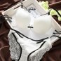 Japanese lace ultra-thin cup bra push-up bra set lingerie hollow out temptation sexy panties cute un