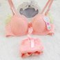 Free Shipping Bra Set A/B Cup 4 Solid Color Lace Girl Underwear spot Women Lingerie Lady Bra+panties