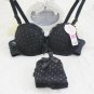 Free Shipping Bra Set A/B Cup 4 Solid Color Lace Girl Underwear spot Women Lingerie Lady Bra+panties
