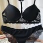 Intimates 2017 New women sexy Y-line straps bra set front closure bra + hollow out Panties Lace Sexy