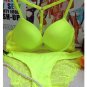 Intimates 2017 New women sexy Y-line straps bra set front closure bra + hollow out Panties Lace Sexy