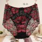High Quality women\'s briefs sexy lingeries Plus Size 7XL High-end luxury lace flowersTransparent un