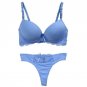 Women Underwear Solid Vs Bra Thong Sets Sexy Lingerie Suit Lace Bra And Panties Female Push Up Bra S