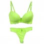 Women Underwear Solid Vs Bra Thong Sets Sexy Lingerie Suit Lace Bra And Panties Female Push Up Bra S