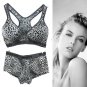 hot Sexy Leopard bra set printDesign beauty back seamless underwear set for women,bra briefs set,sex