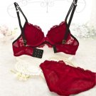 New Style Sexy Women Lace Embroidery Bra Sets Underwear Panties Lingerie Bra Set 2 Pcs