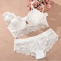 New Lace transparent bra romantic temptation lace bra set young women Plus size underwear set push u