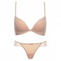 Wire free bra set Seamless Bra and Panties Set Comfortable Wire Free Bra  Lace underwear panties set
