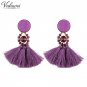 Vedawas Brand 2017 Boho Drop Fringe Earring For Women Vintage Ethnic Statement Tassel Earrings Fashi