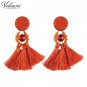 Vedawas Brand 2017 Boho Drop Fringe Earring For Women Vintage Ethnic Statement Tassel Earrings Fashi