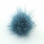 Mink Ring Fashion Boho Genuine Soft Leather fur ball Party Silver Rings for Women Gift PLS note No.