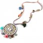 2017 Hot Boho Collar Silver Statement Necklace Jewelry for Women Fashion Vintage Ethnic Style Bohem