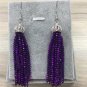 Charms 2017 New Statment Bead Tassel Earring Cubic Zirconia Crown Drop Earrings for Women Jewelry fo