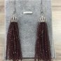 Charms 2017 New Statment Bead Tassel Earring Cubic Zirconia Crown Drop Earrings for Women Jewelry fo
