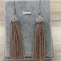 Charms 2017 New Statment Bead Tassel Earring Cubic Zirconia Crown Drop Earrings for Women Jewelry fo