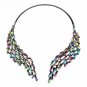 Best lady Boho Luxury Sexy Charm Crystal Collar Choker Statement Necklace For Women Big Brand Weddin