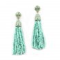 2017 New Fashion Seed Beads Boho tassel simple Long Drop Earrings for Women