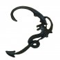 Gothic Punk Temptation Fly Dragon Bite Ear Cuff Wrap Clip Earring GD
