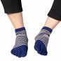 2017 High Quality Breathable Men\'s Five Toe Cotton Yoga Socks Pure Sports Trainer Running Finger So