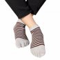 2017 High Quality Breathable Men\'s Five Toe Cotton Yoga Socks Pure Sports Trainer Running Finger So
