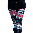 Casual Women Lady Skinny Xmas Print Stretchy Jegging Pants Slim Leggings