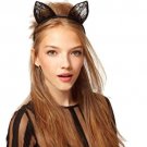2015 Rushed Sale Hairband Cat Ears Hair Accessories for Girl Women Headband Animal Halloween Party F