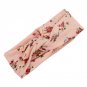Fashion Dots Bunny Rabbit Ear Ribbon Headwear Ladies Twist Knot Pattern Headband Elastic Head Wrap T