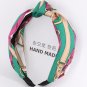 DPSaiLYY Top Knot Turban Headband 40\'s Vintage Style Elastic Hairband Hair Accessories No Slip Stay