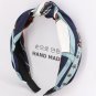 DPSaiLYY Top Knot Turban Headband 40\'s Vintage Style Elastic Hairband Hair Accessories No Slip Stay