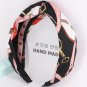 DPSaiLYY Top Knot Turban Headband 40\'s Vintage Style Elastic Hairband Hair Accessories No Slip Stay