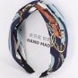 DPSaiLYY Top Knot Turban Headband 40\'s Vintage Style Elastic Hairband Hair Accessories No Slip Stay