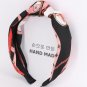 DPSaiLYY Top Knot Turban Headband 40\'s Vintage Style Elastic Hairband Hair Accessories No Slip Stay