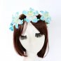 Korean Style Women Crown  Lily Flower Crown Handmade Trendy Headband Headwear