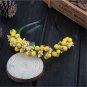 AWAYTR Womens Bohemia Flower Bezel Glass Beads Hair Bands New Female Girls Festival Flower Headband 