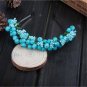AWAYTR Womens Bohemia Flower Bezel Glass Beads Hair Bands New Female Girls Festival Flower Headband 