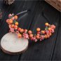 AWAYTR Womens Bohemia Flower Bezel Glass Beads Hair Bands New Female Girls Festival Flower Headband 