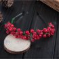 AWAYTR Womens Bohemia Flower Bezel Glass Beads Hair Bands New Female Girls Festival Flower Headband 