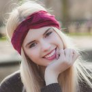 Fashion Women Head Wrap Elastic Stretch Luxury Velvet Bowknot Style Hair Band Headband Elegent Turba