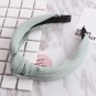 2017 New Design Wide Hairbands Hair Holders Simple Fabric Cross Knot Hair Accessories Fashion Super