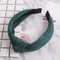 2017 New Design Wide Hairbands Hair Holders Simple Fabric Cross Knot Hair Accessories Fashion Super