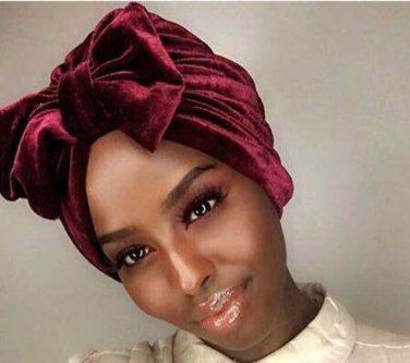 2017 new style Winter velvet Bow bowknot Hijab Turban Hats Women soft velvet chemo hat Hair Accessor