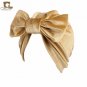 2017 new style Winter velvet Bow bowknot Hijab Turban Hats Women soft velvet chemo hat Hair Accessor