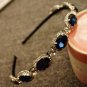 Womens Lady Elegant Luxury Rhinestone Diamond Charm Headbands Wedding Bridal Flower Headband Hairban