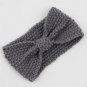 1PC Solid Knitted Crochet Bow Headband For Women Lady Winter Turban Ear Warmer Head Wrap Hairband Ha