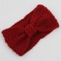 1PC Solid Knitted Crochet Bow Headband For Women Lady Winter Turban Ear Warmer Head Wrap Hairband Ha