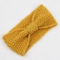 1PC Solid Knitted Crochet Bow Headband For Women Lady Winter Turban Ear Warmer Head Wrap Hairband Ha
