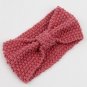 1PC Solid Knitted Crochet Bow Headband For Women Lady Winter Turban Ear Warmer Head Wrap Hairband Ha