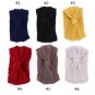 Naturalwell Women Winter Knit Wool Hairband Girl Lady Crochet Headband Ear Warmer Headwrap Turban Bo