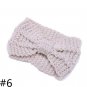 Naturalwell Women Winter Knit Wool Hairband Girl Lady Crochet Headband Ear Warmer Headwrap Turban Bo