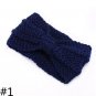 Naturalwell Women Winter Knit Wool Hairband Girl Lady Crochet Headband Ear Warmer Headwrap Turban Bo